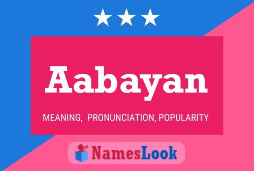 Aabayan Namensposter