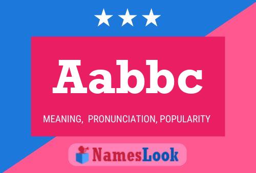 Aabbc Namensposter