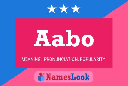 Aabo Namensposter