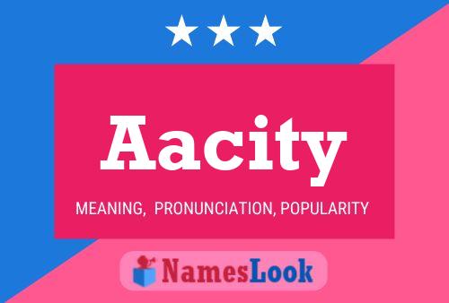 Aacity Namensposter