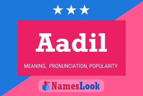 Aadil Namensposter