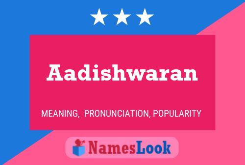 Aadishwaran Namensposter