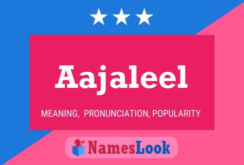 Aajaleel Namensposter