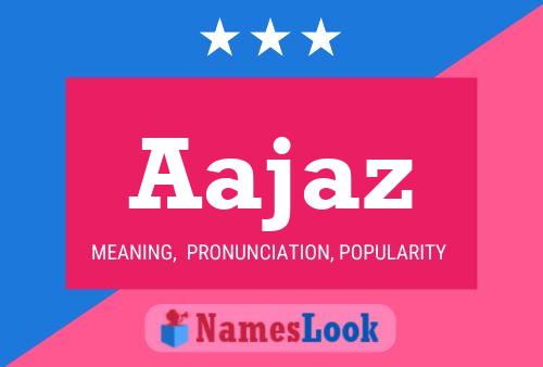 Aajaz Namensposter