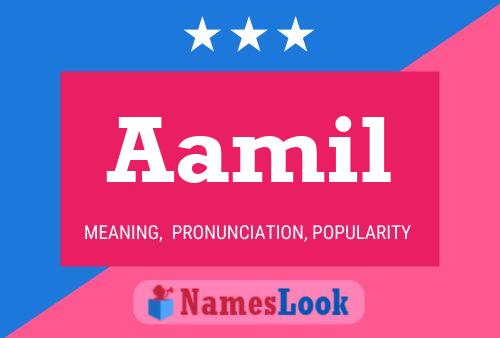 Aamil Namensposter