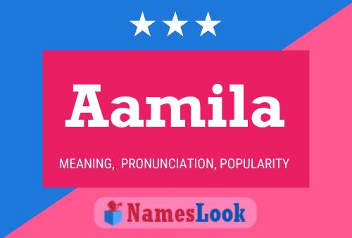 Aamila Namensposter