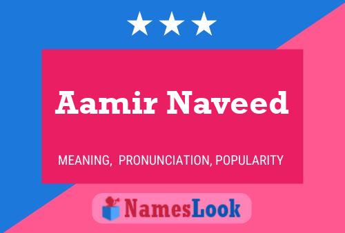 Aamir Naveed Namensposter