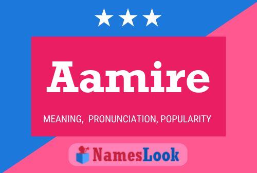 Aamire Namensposter