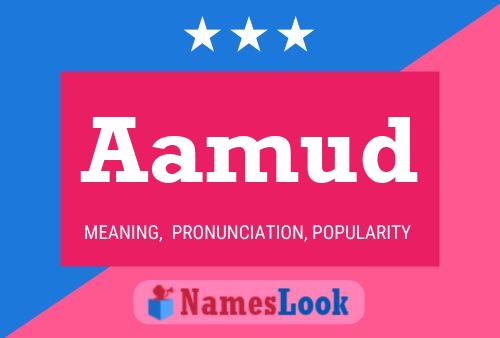 Aamud Namensposter