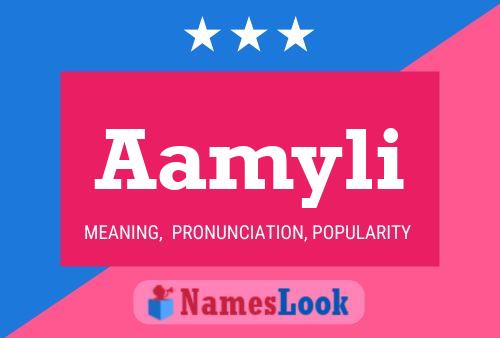 Aamyli Namensposter