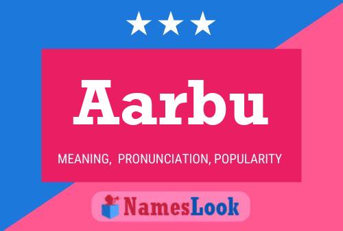 Aarbu Namensposter