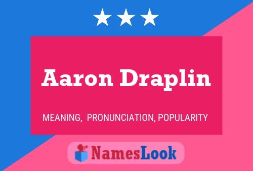 Aaron Draplin Namensposter