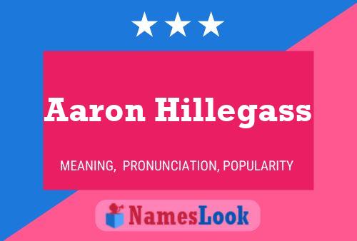 Aaron Hillegass Namensposter