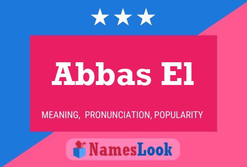 Abbas El Namensposter