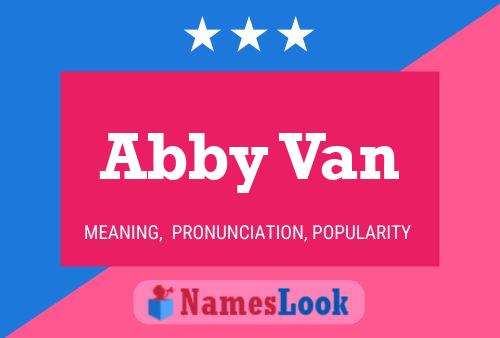 Abby Van Namensposter