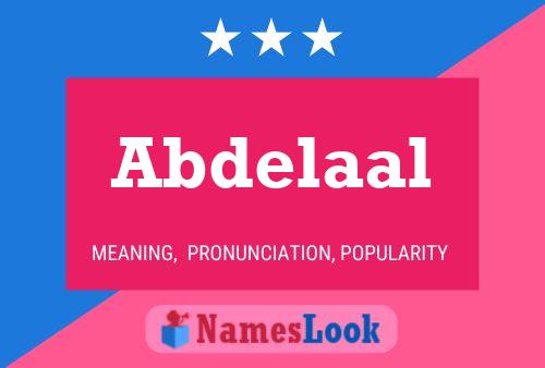 Abdelaal Namensposter