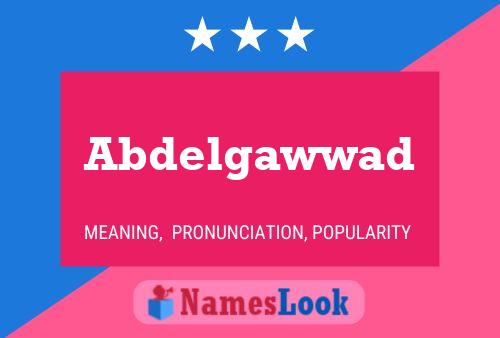 Abdelgawwad Namensposter