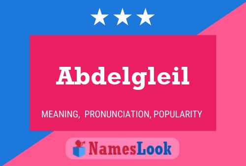 Abdelgleil Namensposter