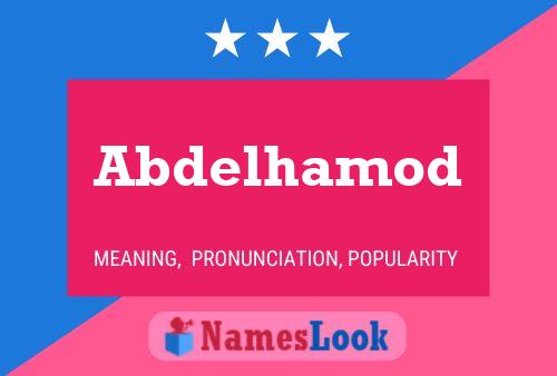 Abdelhamod Namensposter