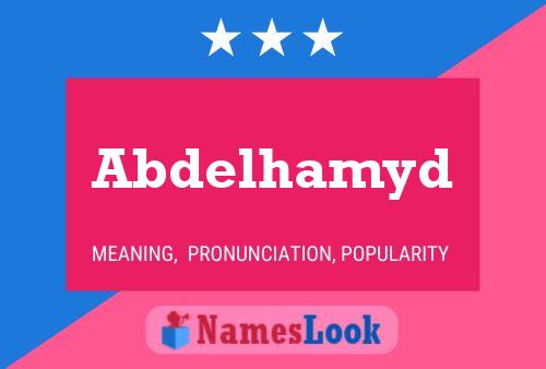 Abdelhamyd Namensposter