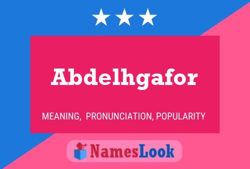 Abdelhgafor Namensposter