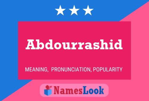 Abdourrashid Namensposter