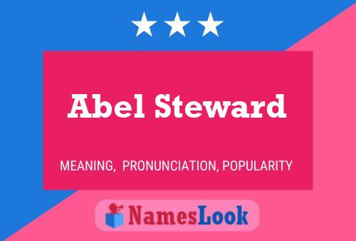 Abel Steward Namensposter