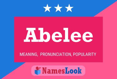 Abelee Namensposter