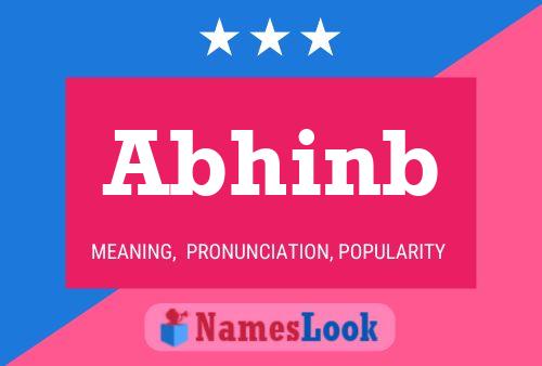 Abhinb Namensposter