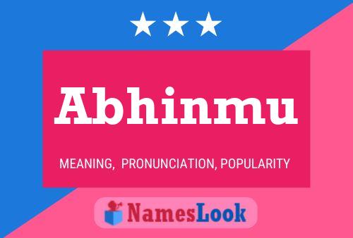 Abhinmu Namensposter