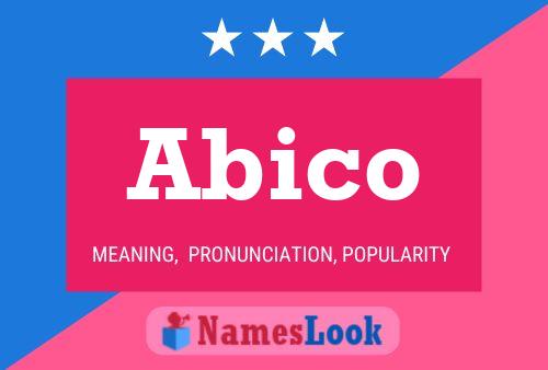 Abico Namensposter