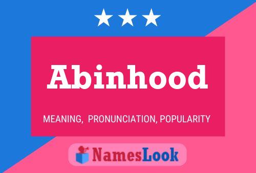 Abinhood Namensposter