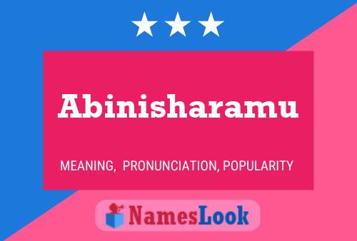 Abinisharamu Namensposter