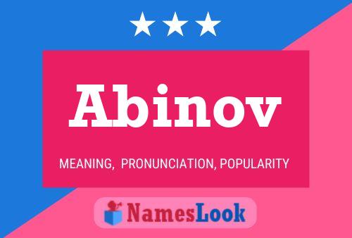 Abinov Namensposter