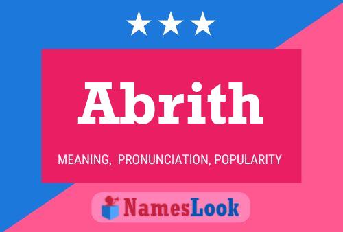 Abrith Namensposter