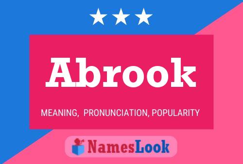 Abrook Namensposter