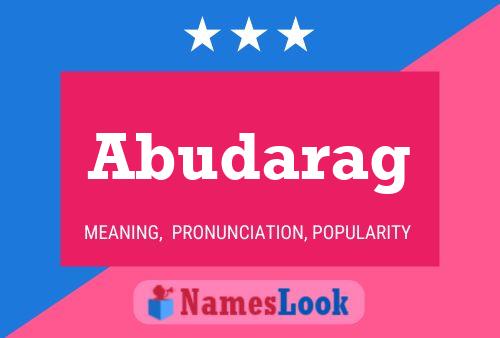 Abudarag Namensposter