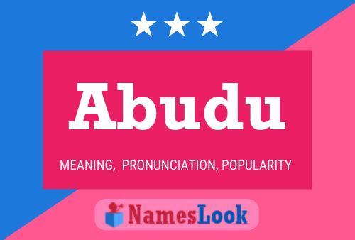 Abudu Namensposter