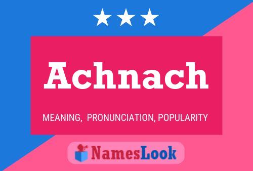 Achnach Namensposter