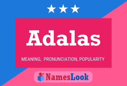 Adalas Namensposter