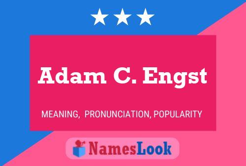 Adam C. Engst Namensposter