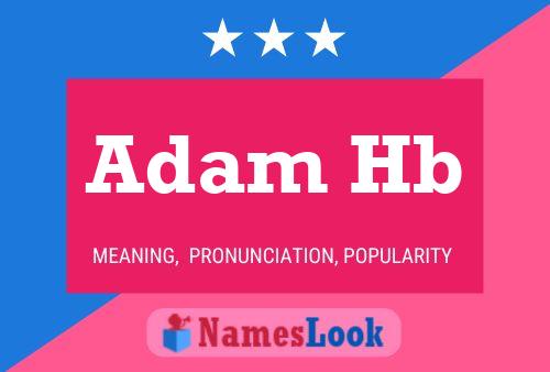 Adam Hb Namensposter