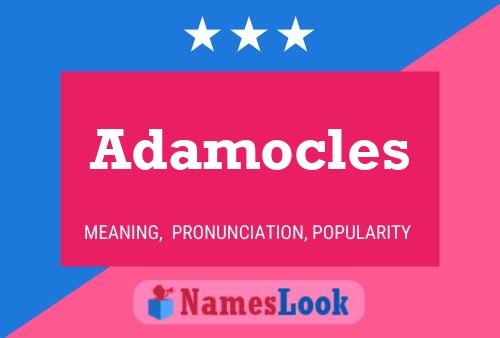 Adamocles Namensposter