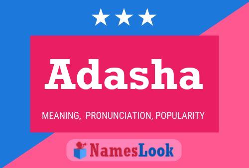 Adasha Namensposter