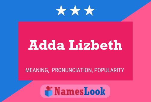 Adda Lizbeth Namensposter