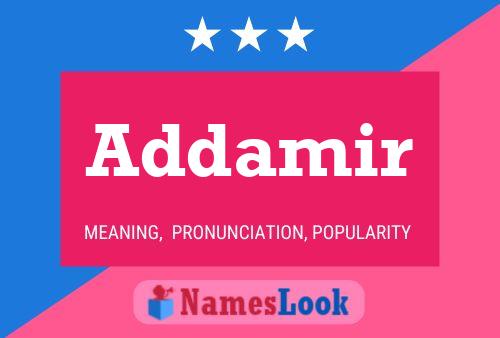 Addamir Namensposter