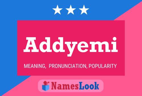 Addyemi Namensposter