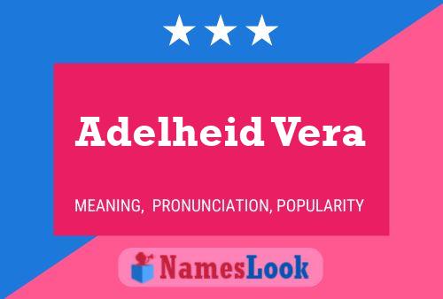 Adelheid Vera Namensposter