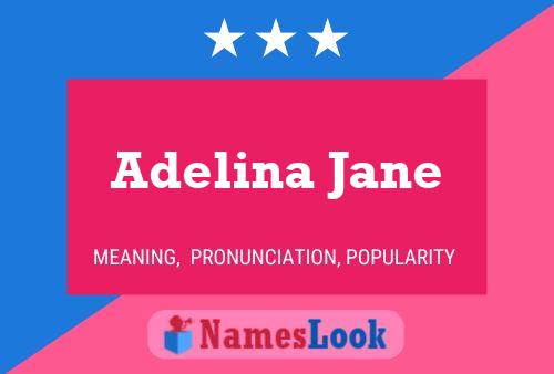 Adelina Jane Namensposter