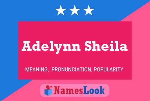 Adelynn Sheila Namensposter